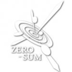 ZerosumlogoGrayRings_white_2